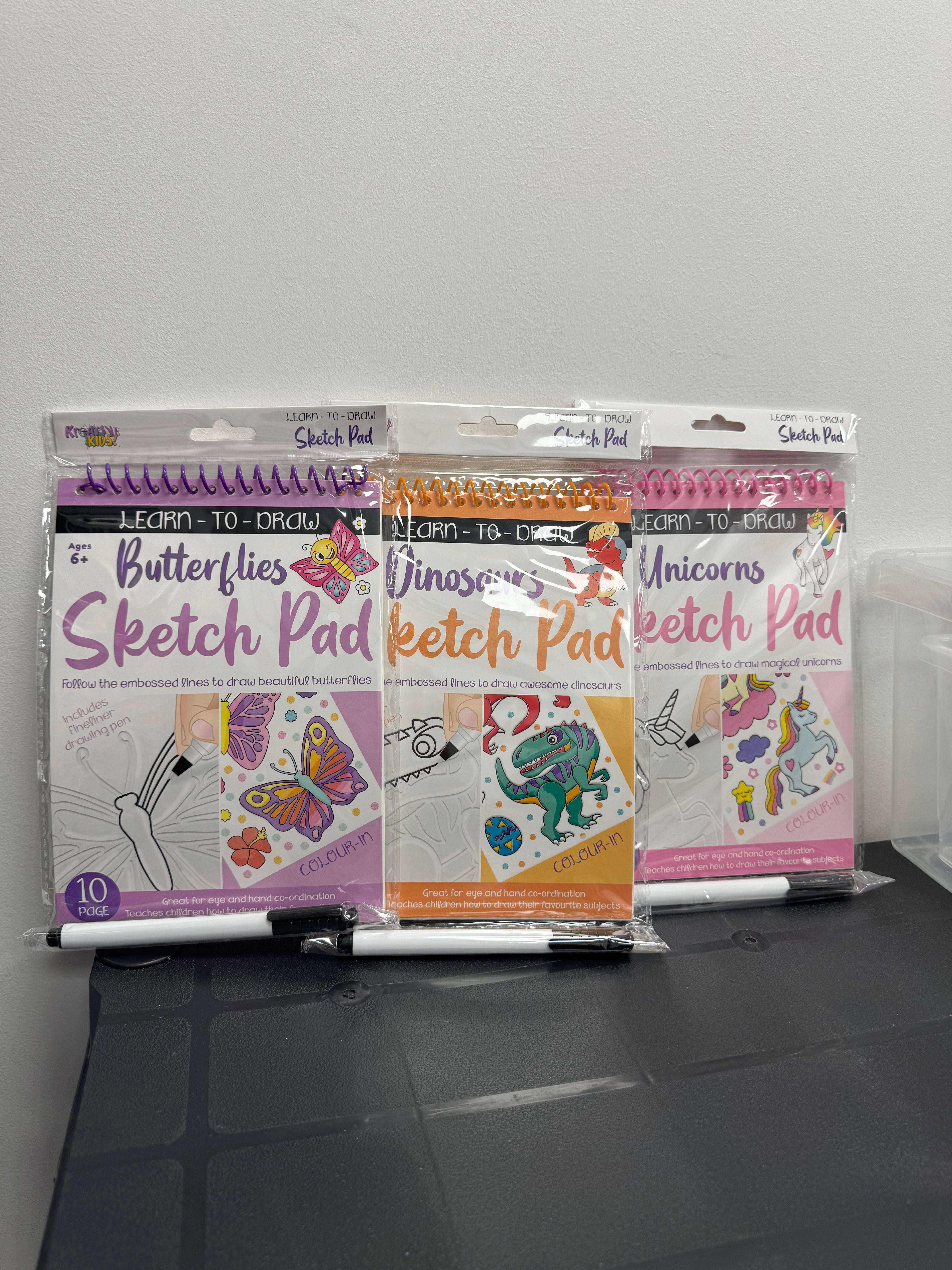 Learn To Draw Sketchpad Assorted Designs