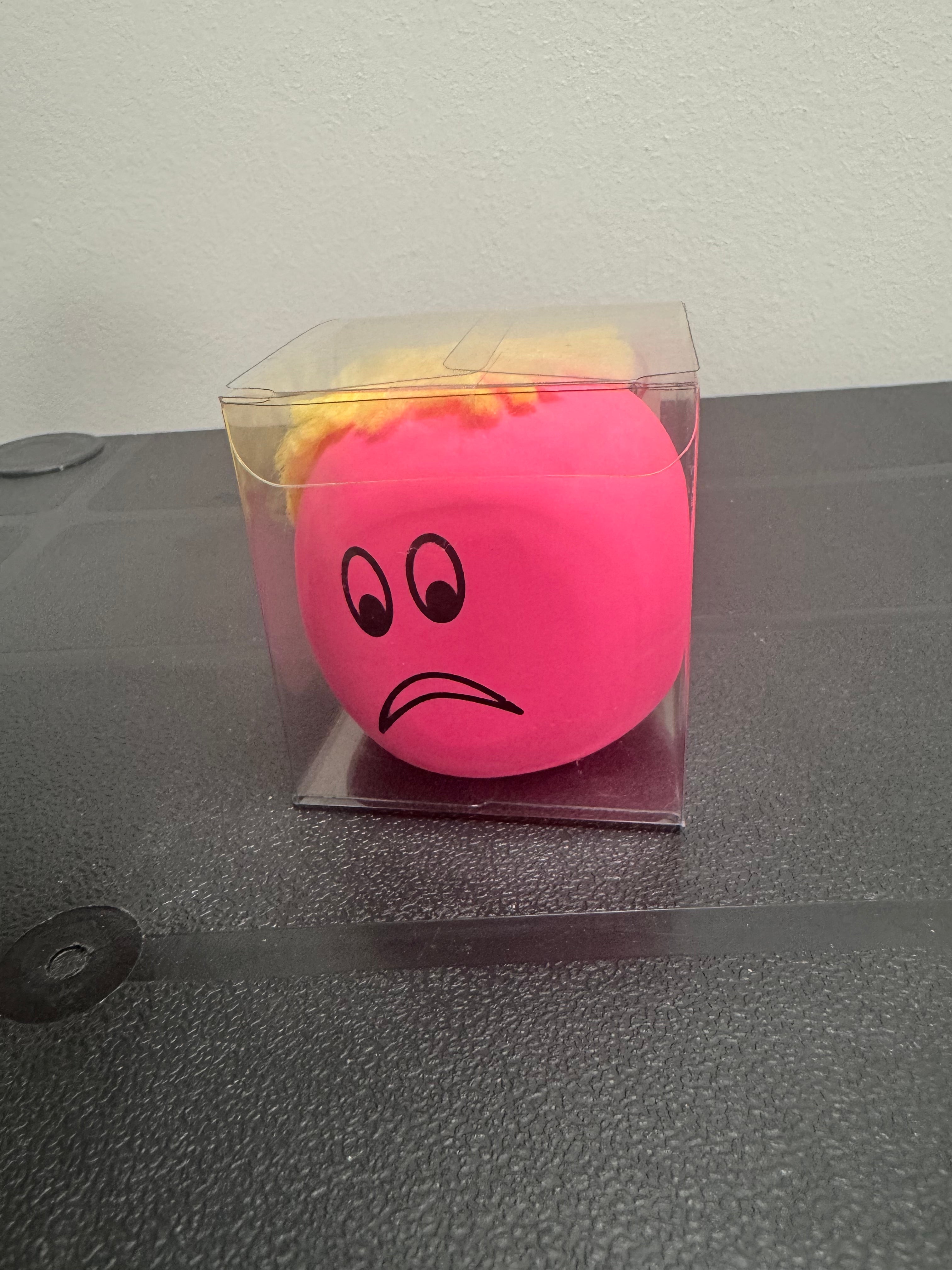 Moody Faces Sand Filled Fidget 6 Colours