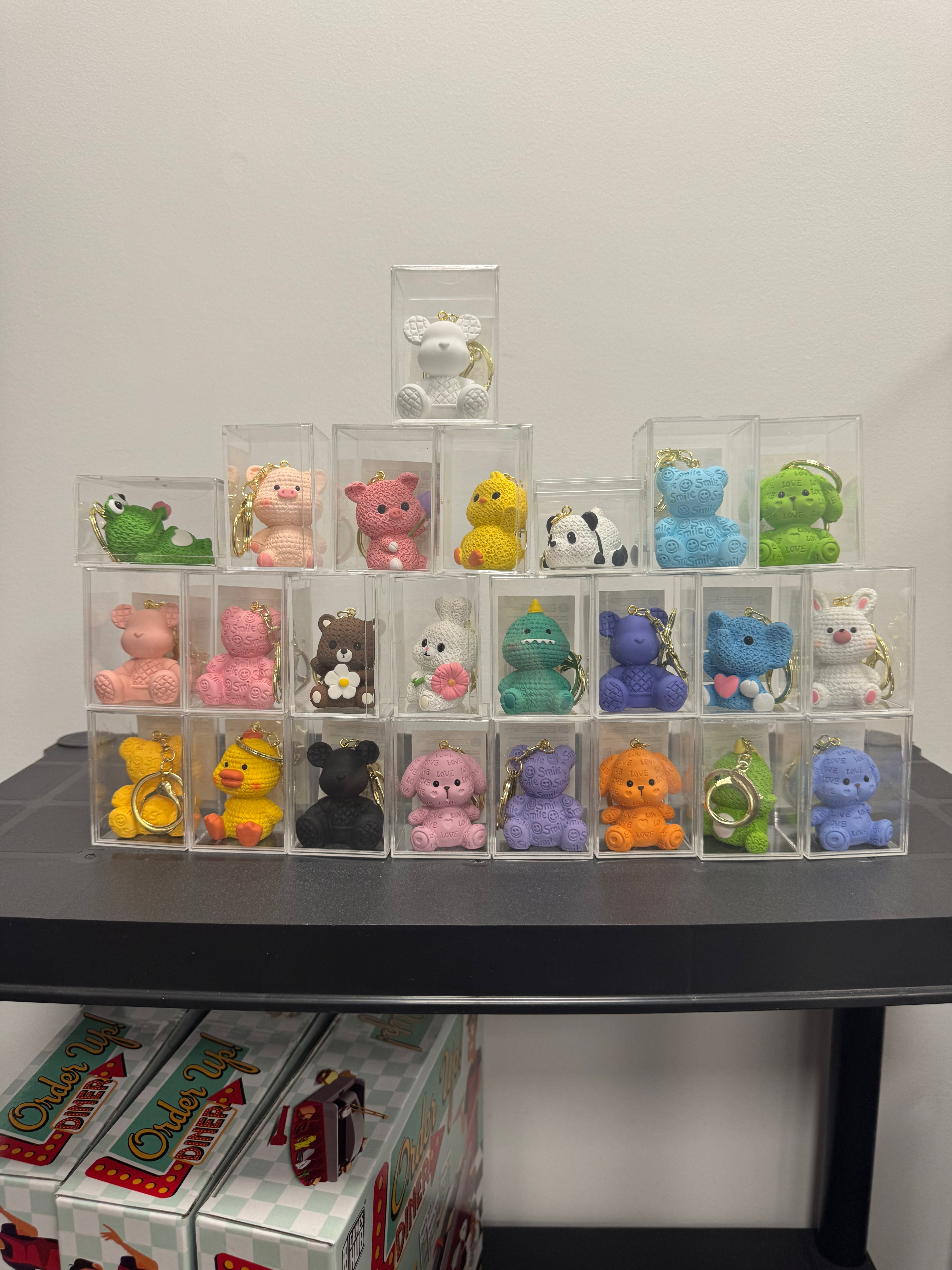 Cute Animal Keychains Assorted Designs