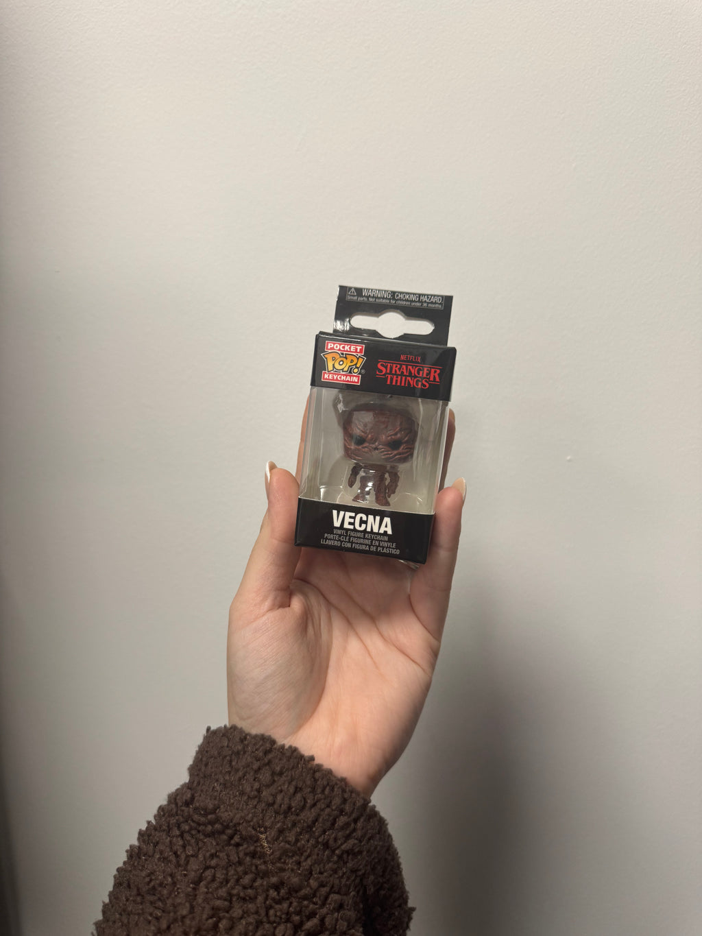 Stranger Things Vecna Pocket Pop Keychain