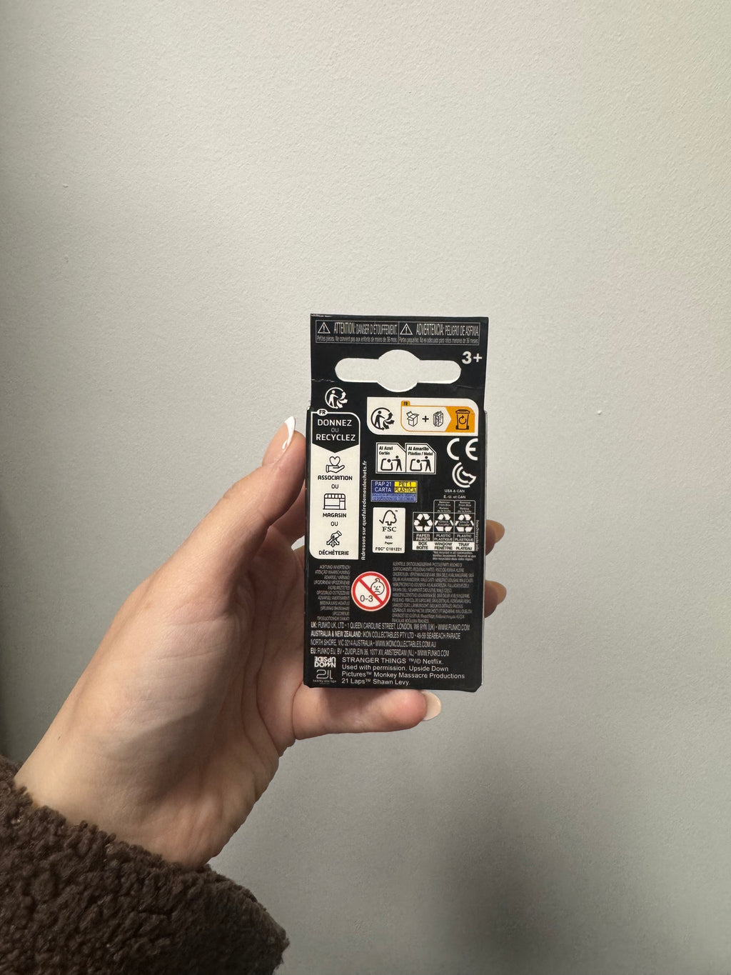 Stranger Things Vecna Pocket Pop Keychain