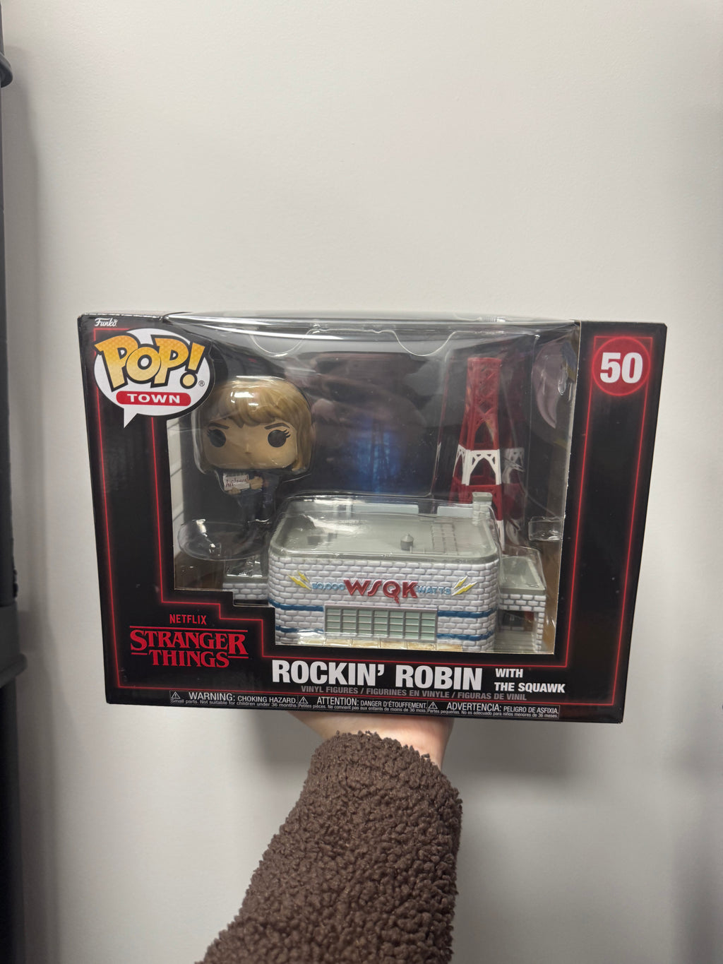 Stranger Things Rockin Robin with Squawk POP Town
