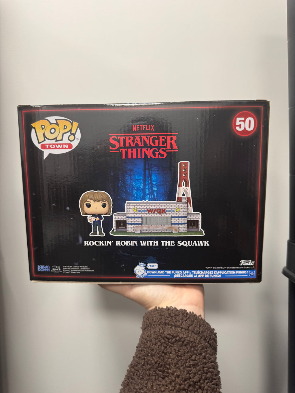 Stranger Things Rockin Robin with Squawk POP Town