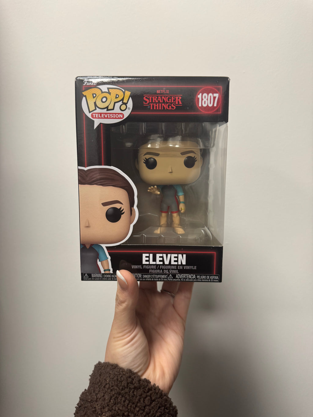 Stranger Things Eleven 1807 Funko Pop Season 5
