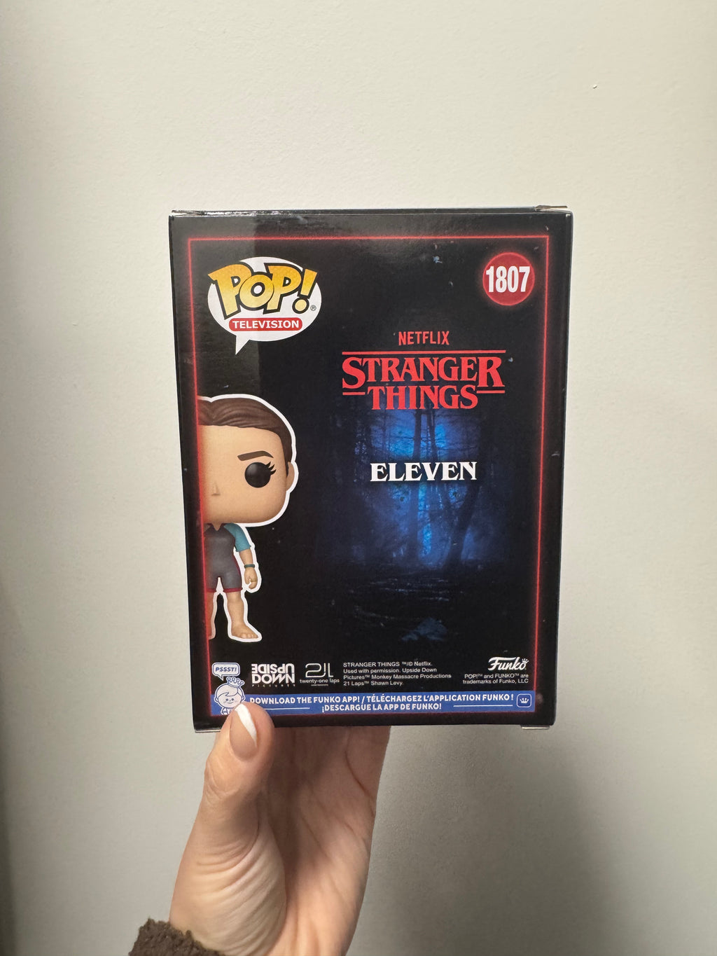 Stranger Things Eleven 1807 Funko Pop Season 5