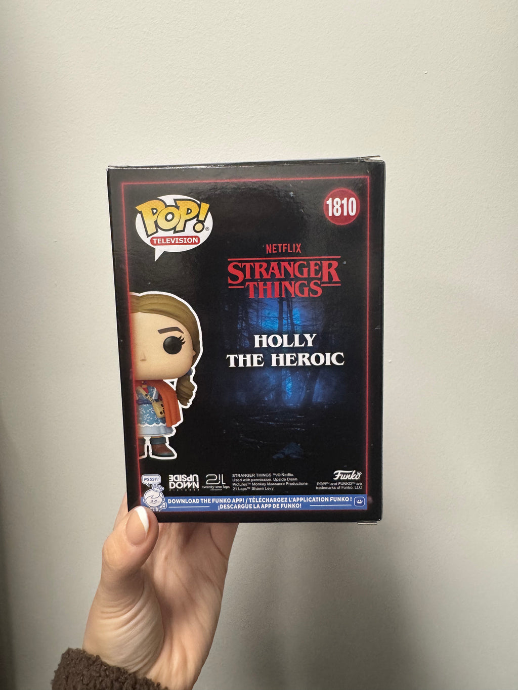 Stranger Things Holly The Heroic 1810 Funko Pop Season 5