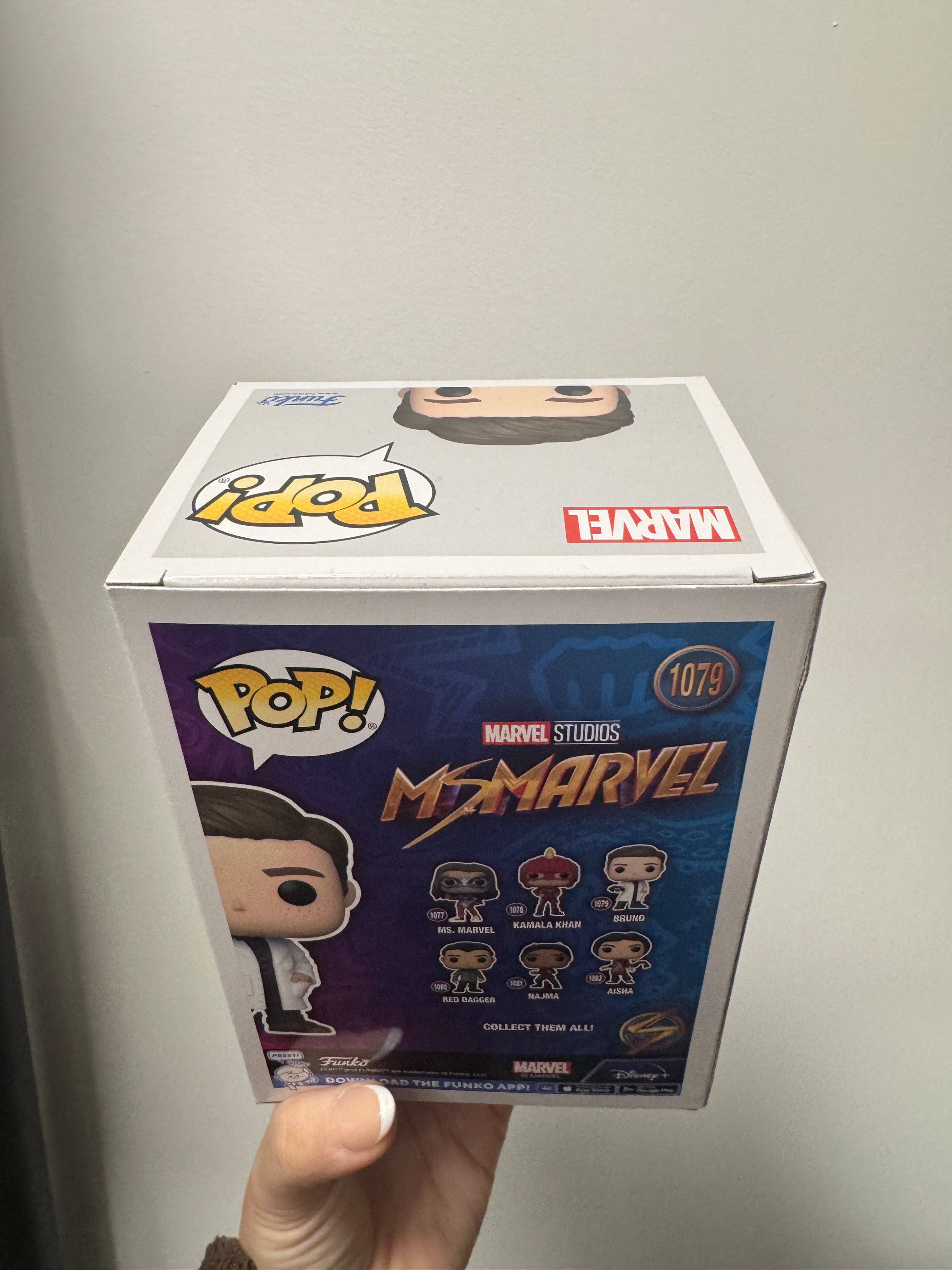 Ms Marvel Bruno 1079 Funko Pop