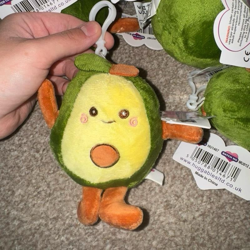 Plushies on a Keychain