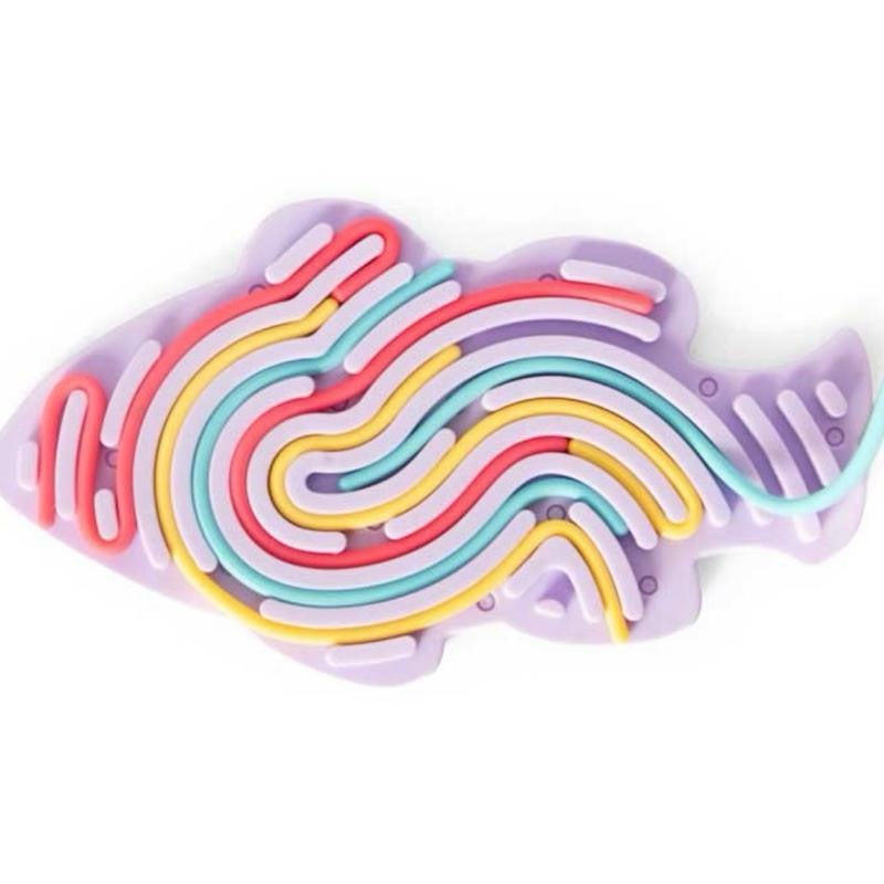 Sensory Board Fish Fidget 3 Assorted Colours