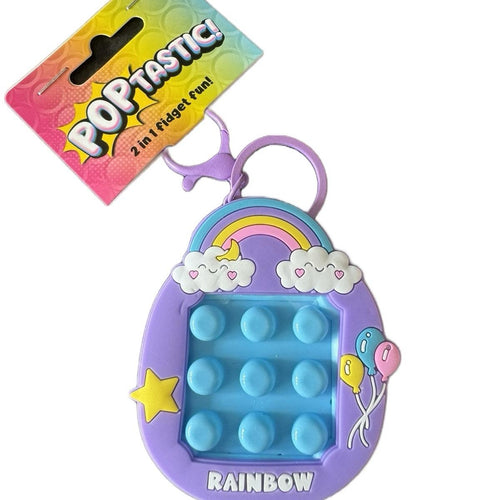 Bubble Pop Clicker Keychain