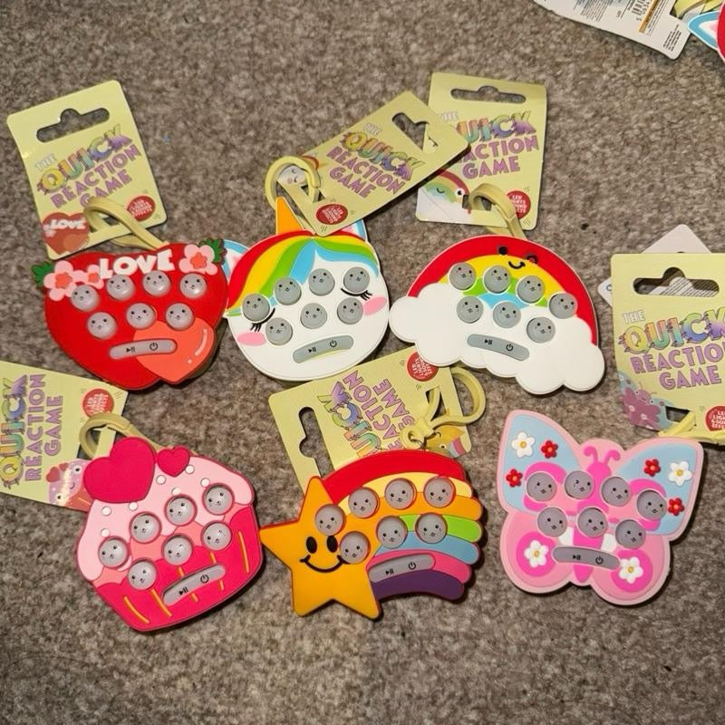 Quick Reaction Game on Keychain