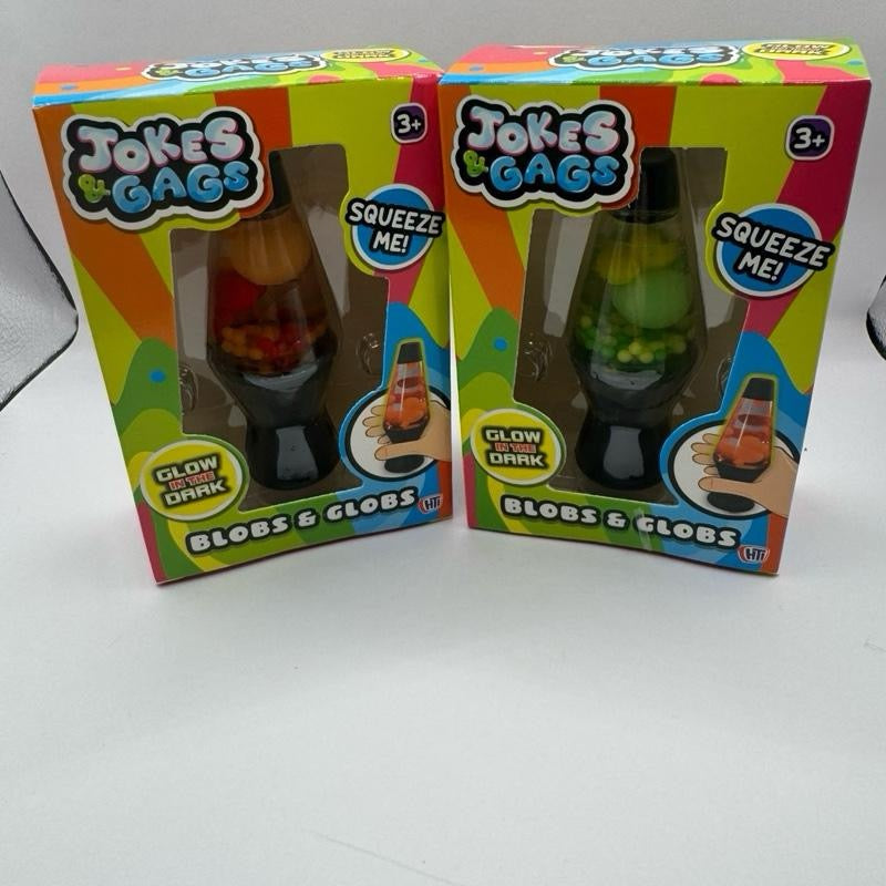 Blobs and Globs Glow in the Dark Squishy Lava Lamp
