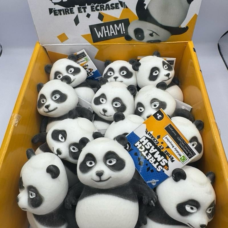 Stretch n Smash Mini Panda Squishy Toy
