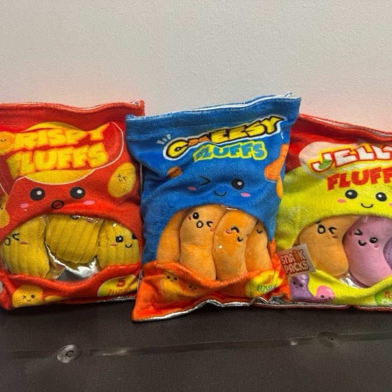 5 Plushies in a Bag 3 Assorted Designs