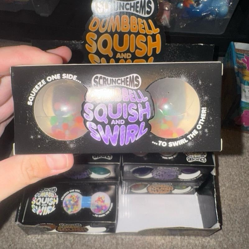 Scrunchems Dumbell Squish and Swirl