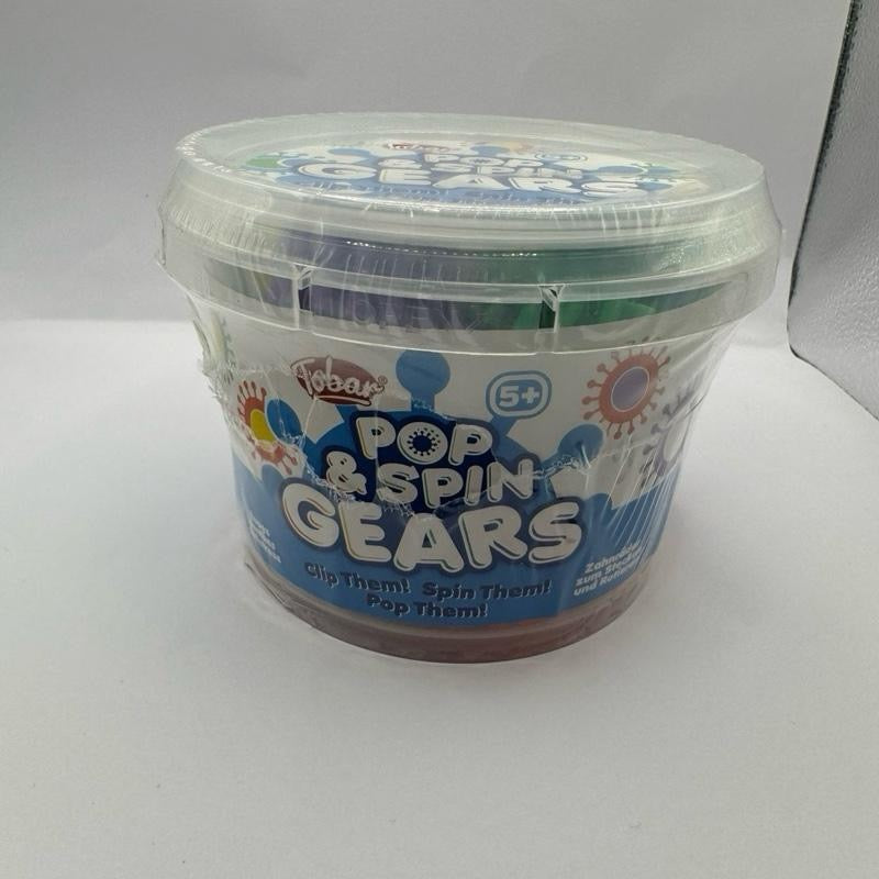 Pop and Spin Gears Fidget Toy