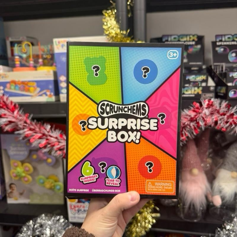 Scrunchems Surprise Fidget Box 6 Fidgets Inside