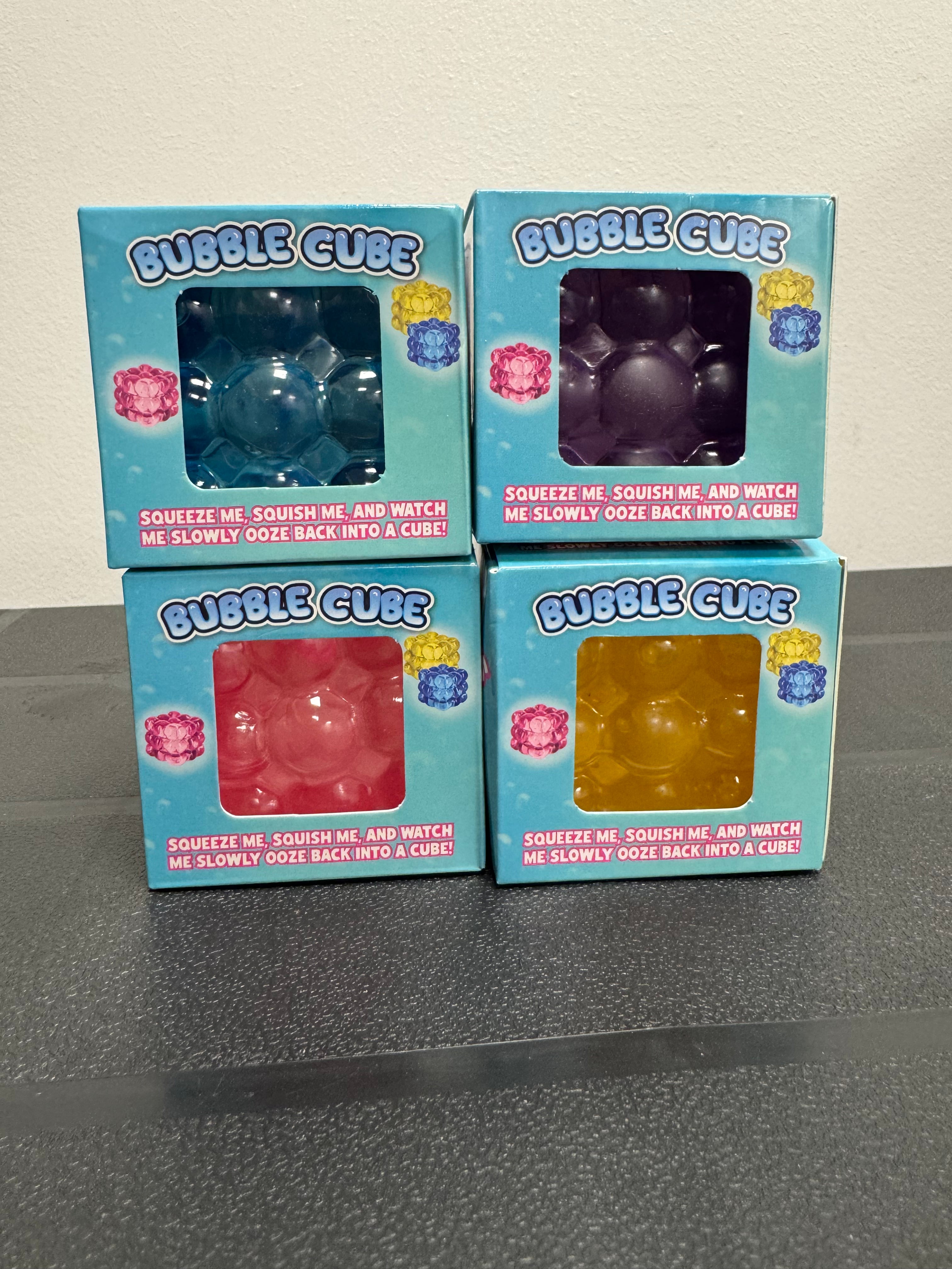 Bubble Sugar Cube 4 Assorted Colours