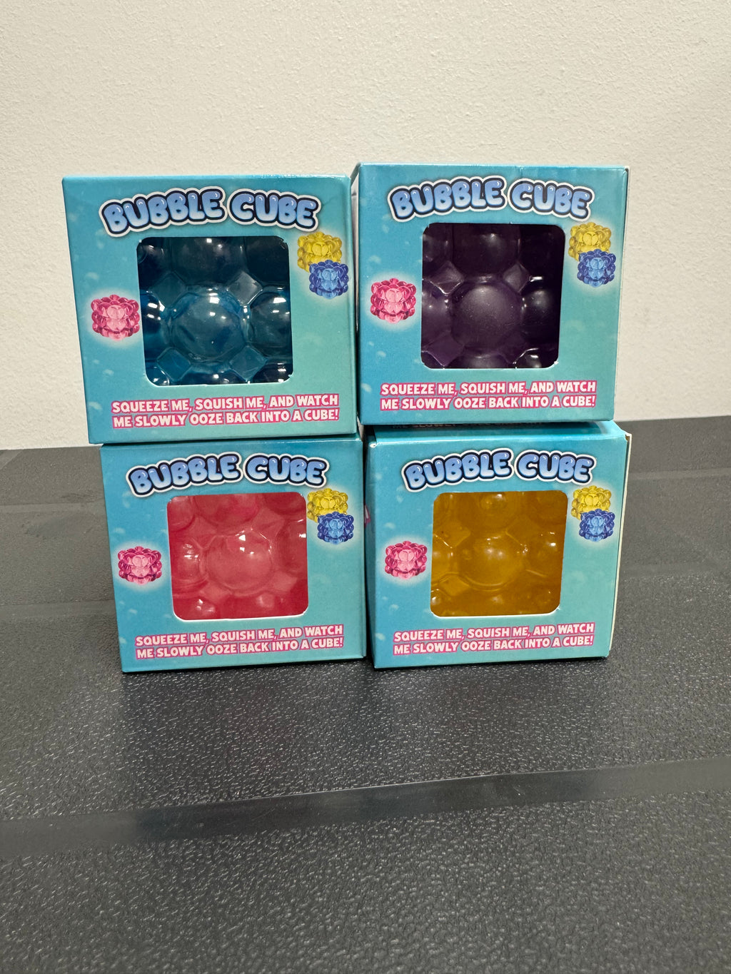 Bubble Sugar Cube 4 Assorted Colours