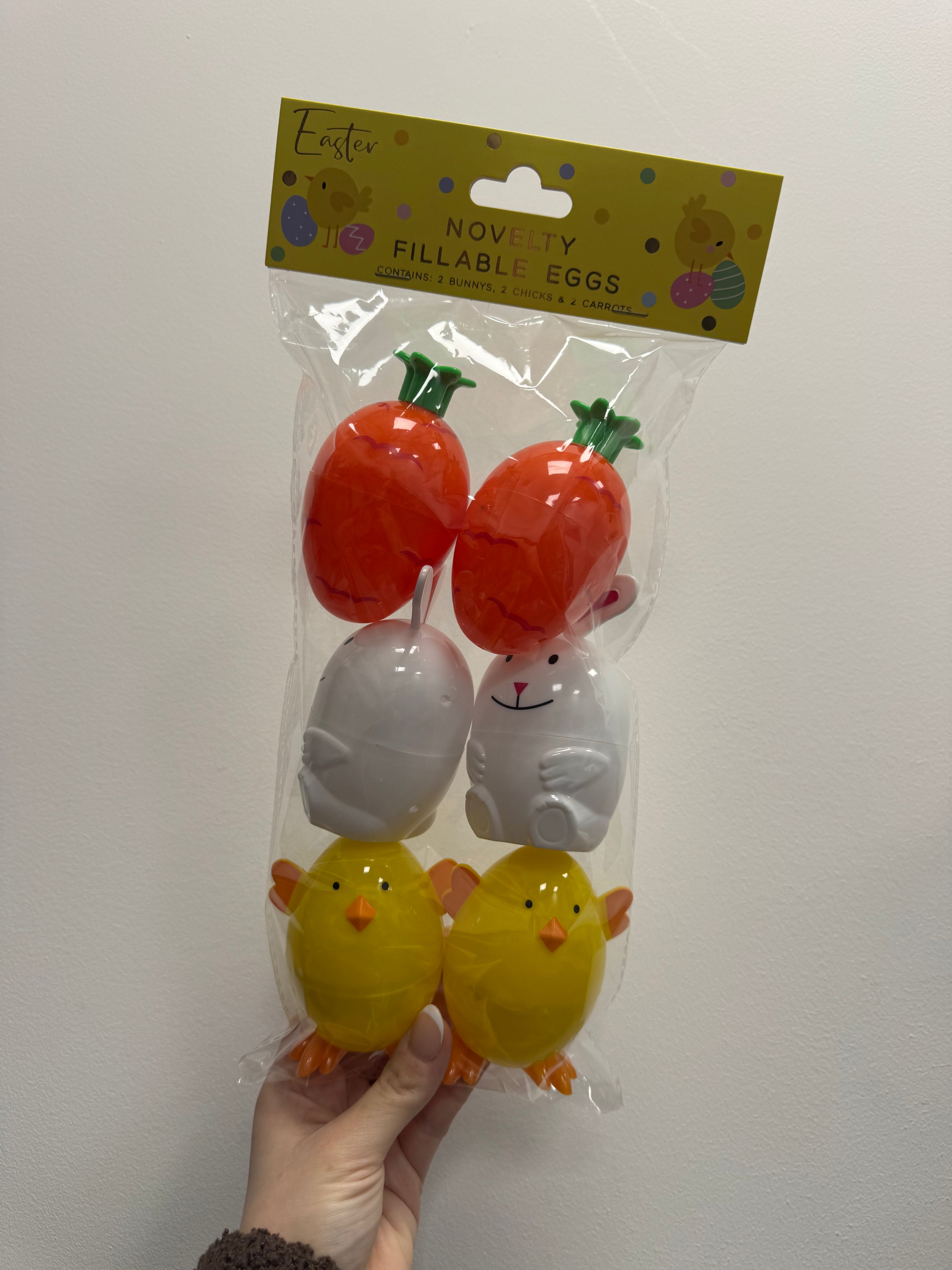 Novelty Fillable Easter Eggs