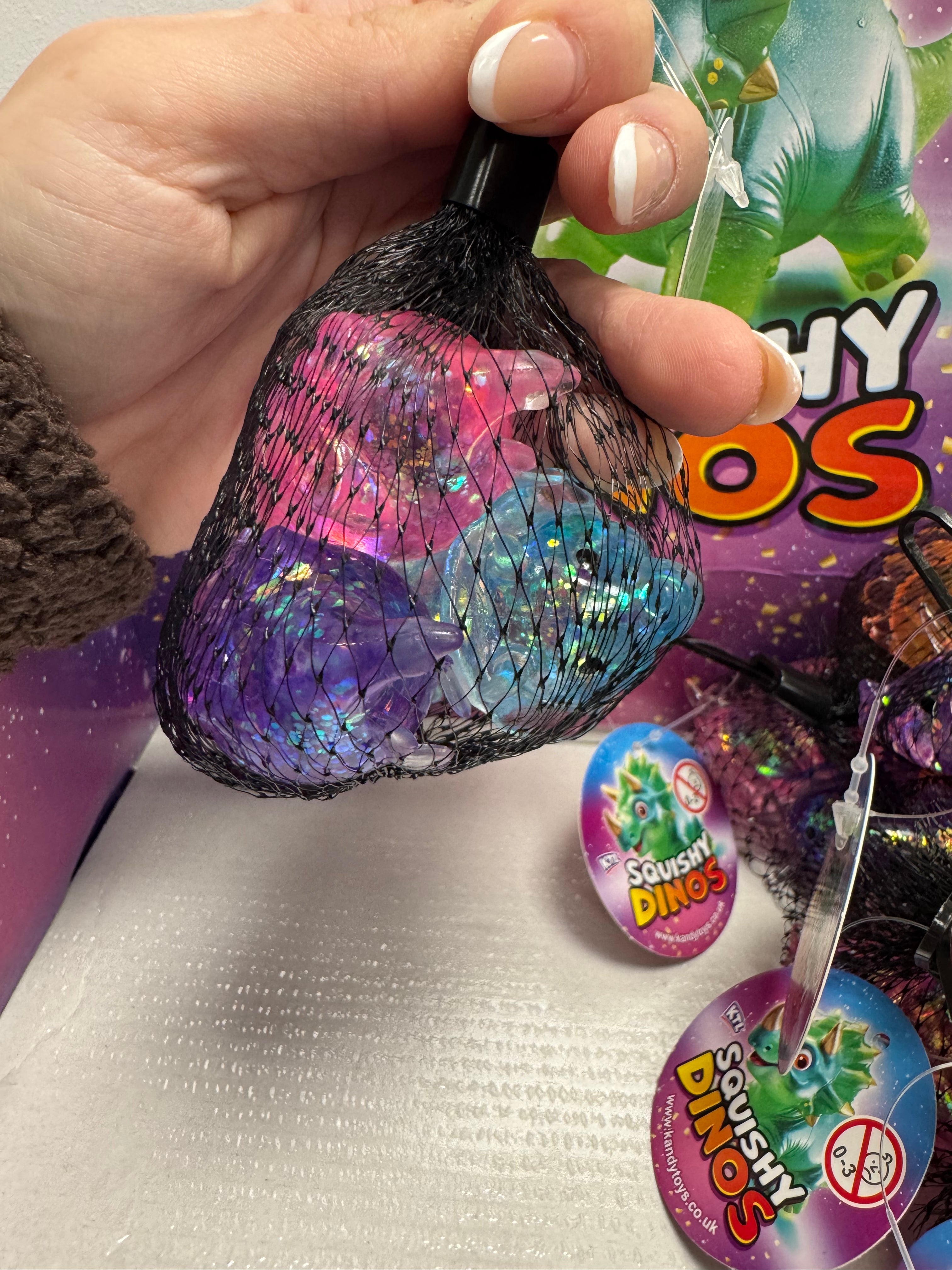 Squeezy Sugar Dinos Mini 3 Pack