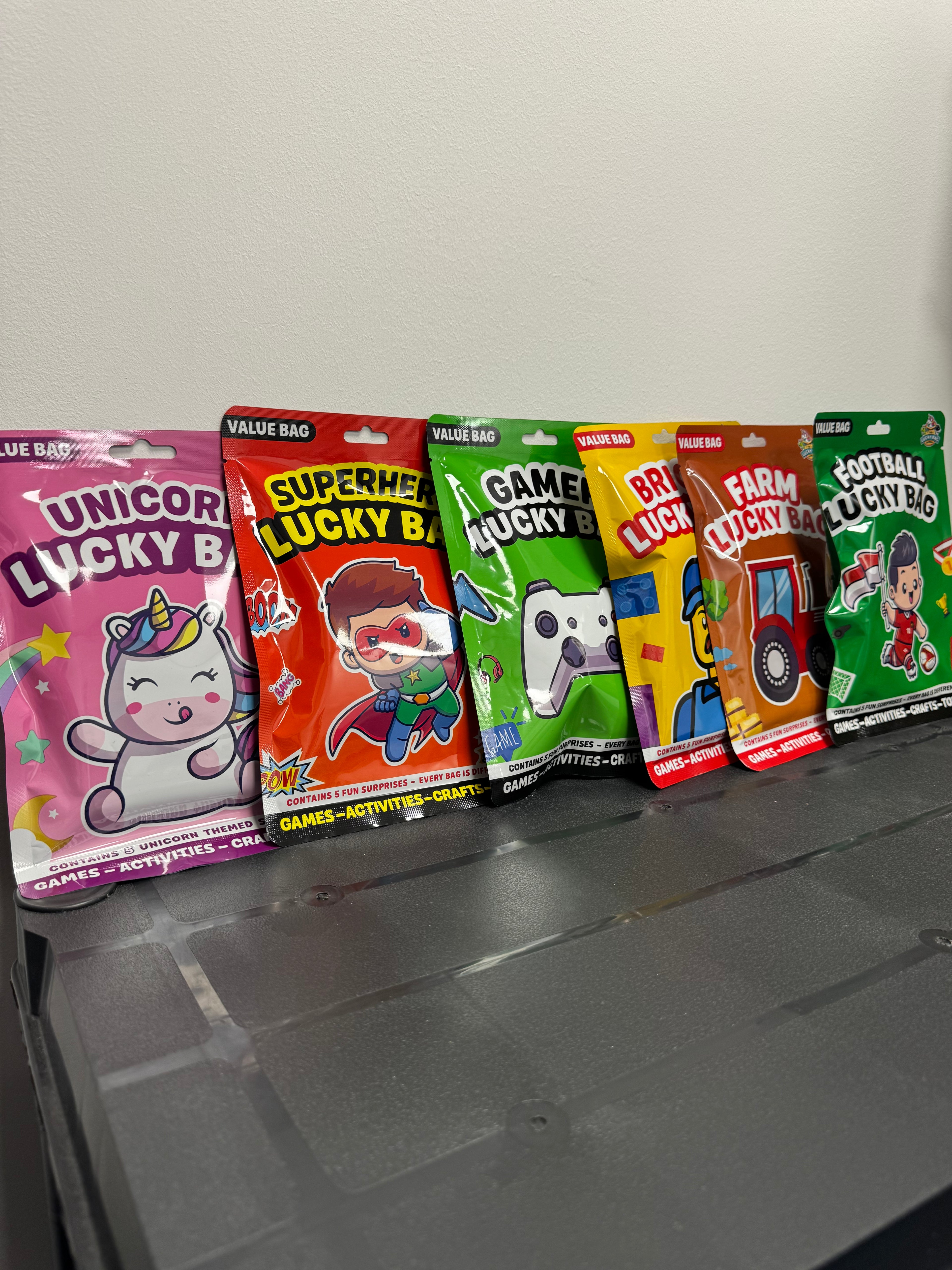 Small Lucky Bags- 6 Assorted Designs