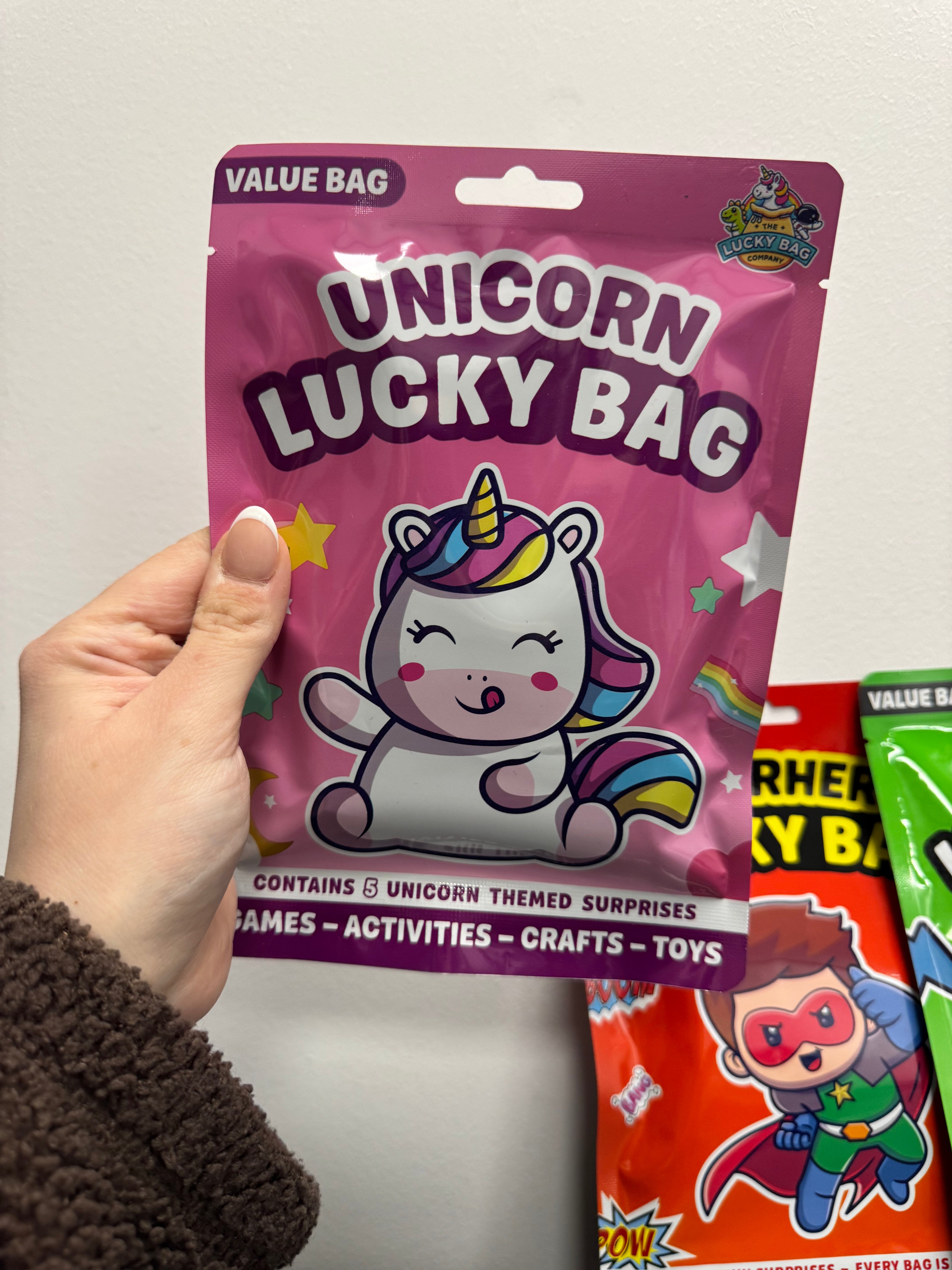 Small Lucky Bags- 6 Assorted Designs