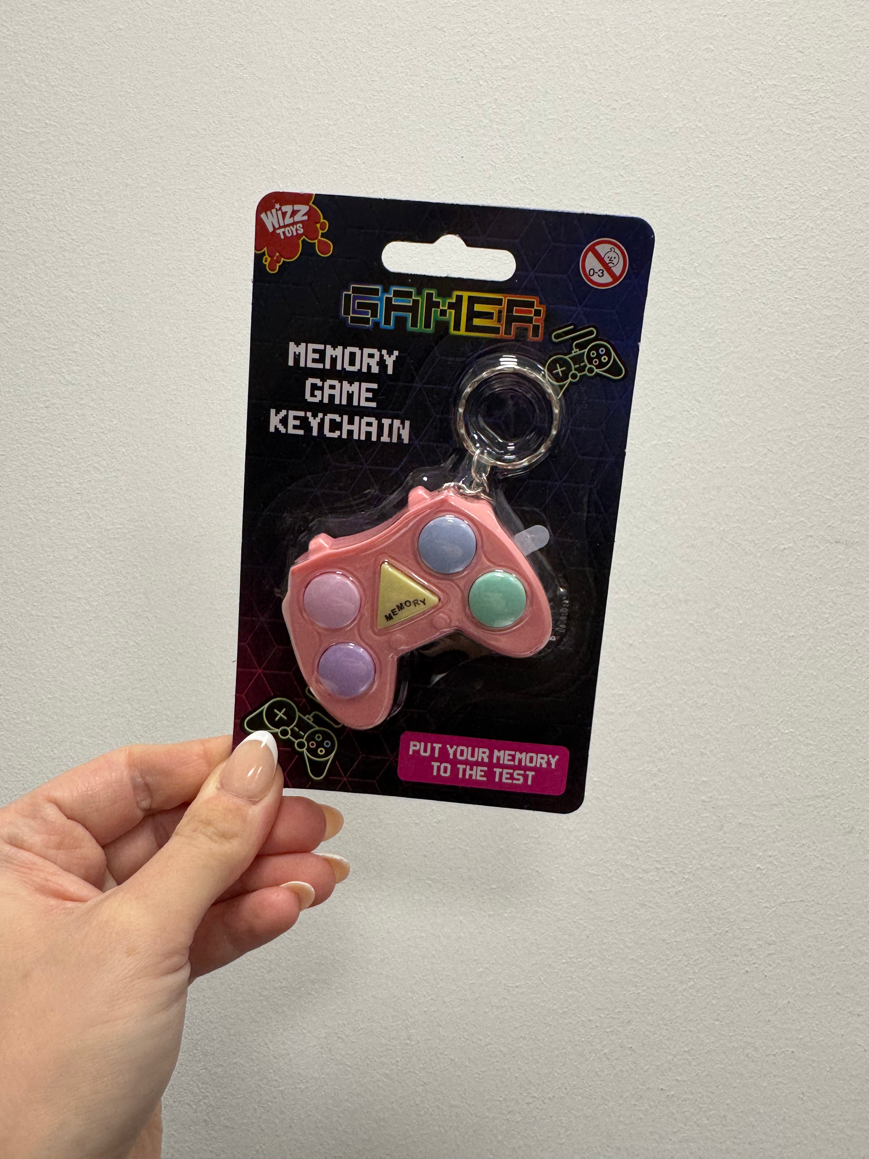 Memory Game Keychain