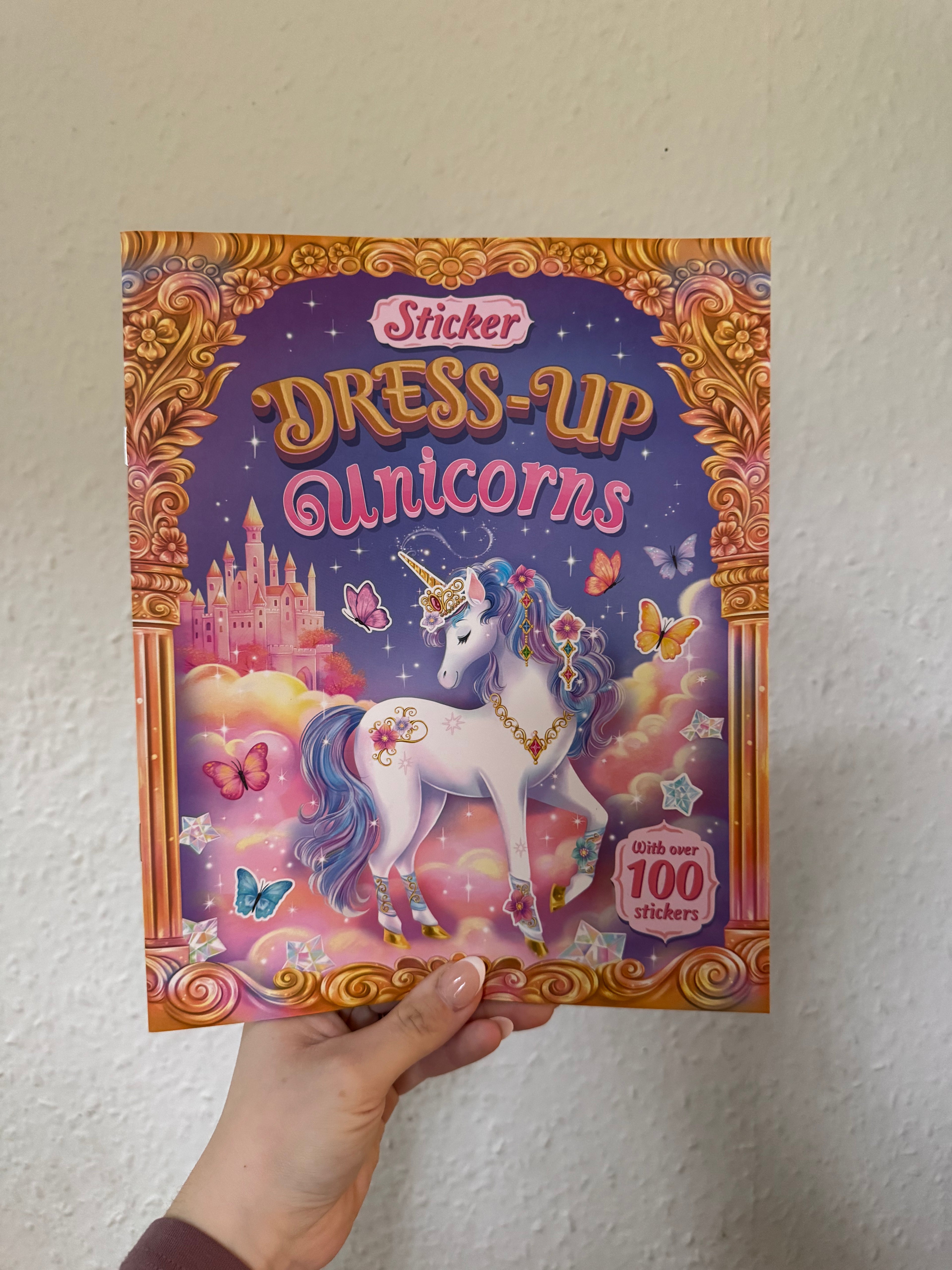 Dress Up Unicorns Sticker Book