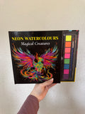 Neon Watercolours Magical Creatures