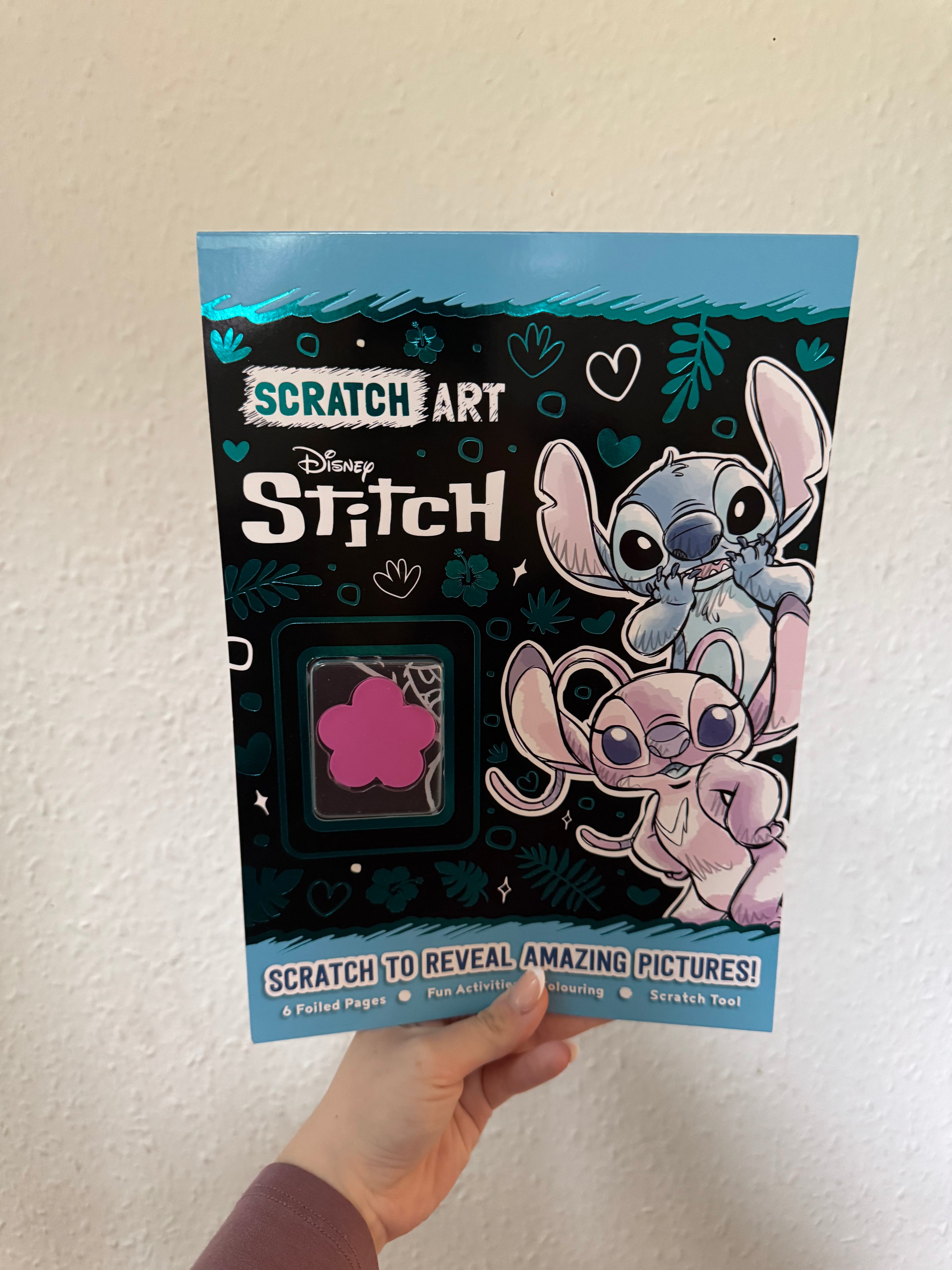 Stitch Scratch Art Book