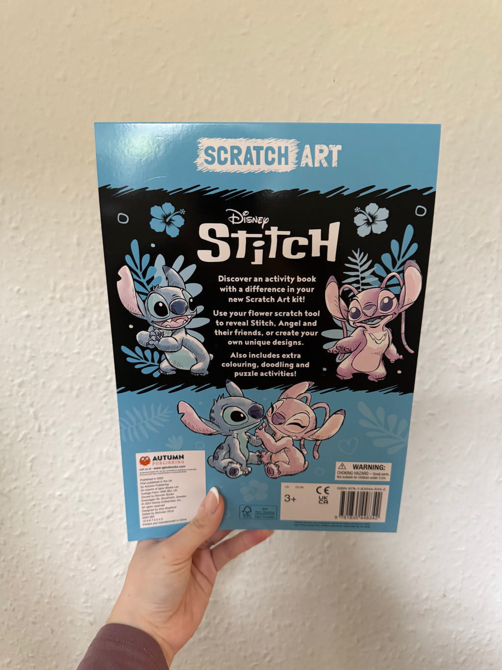 Stitch Scratch Art Book