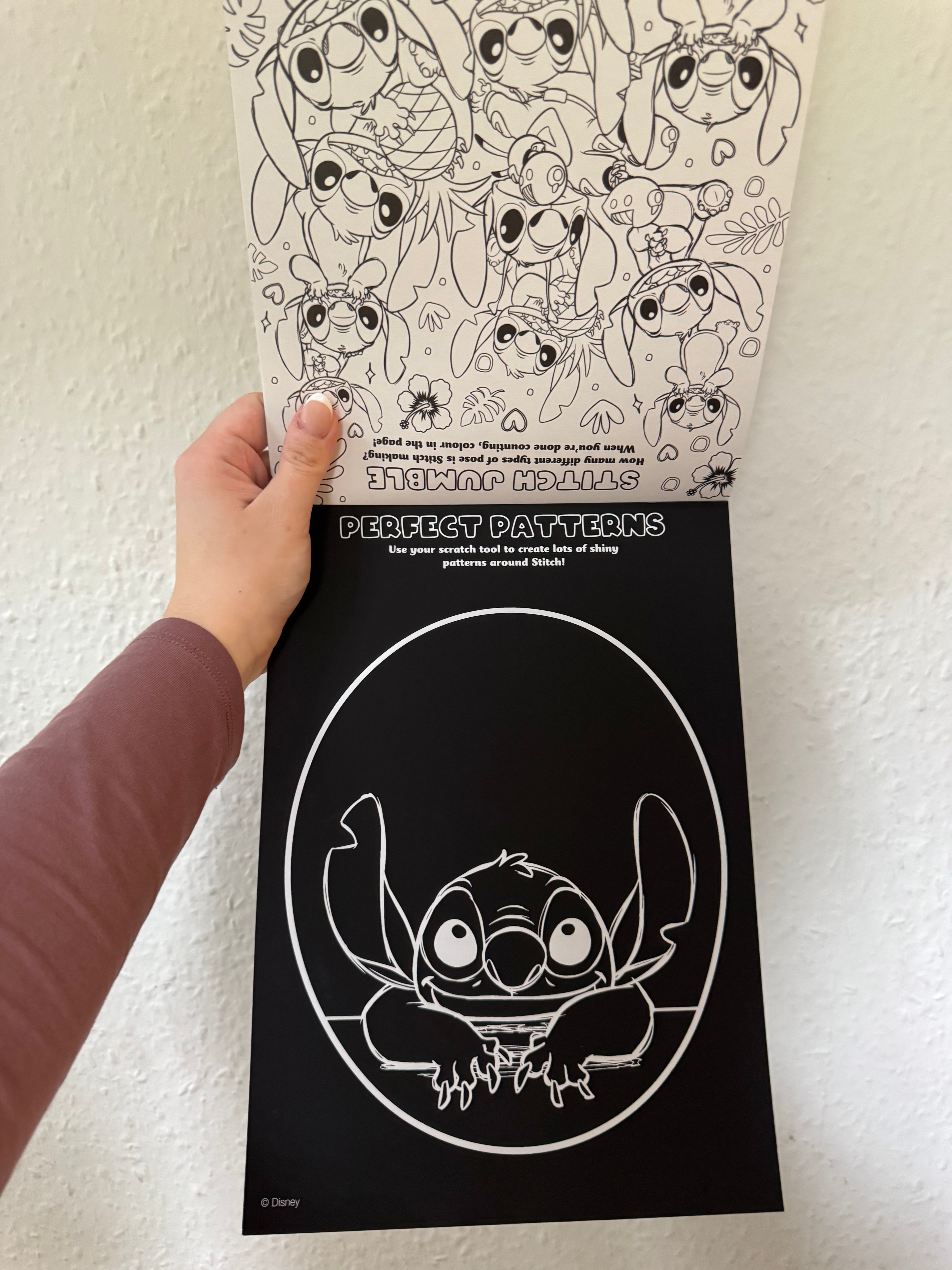 Stitch Scratch Art Book