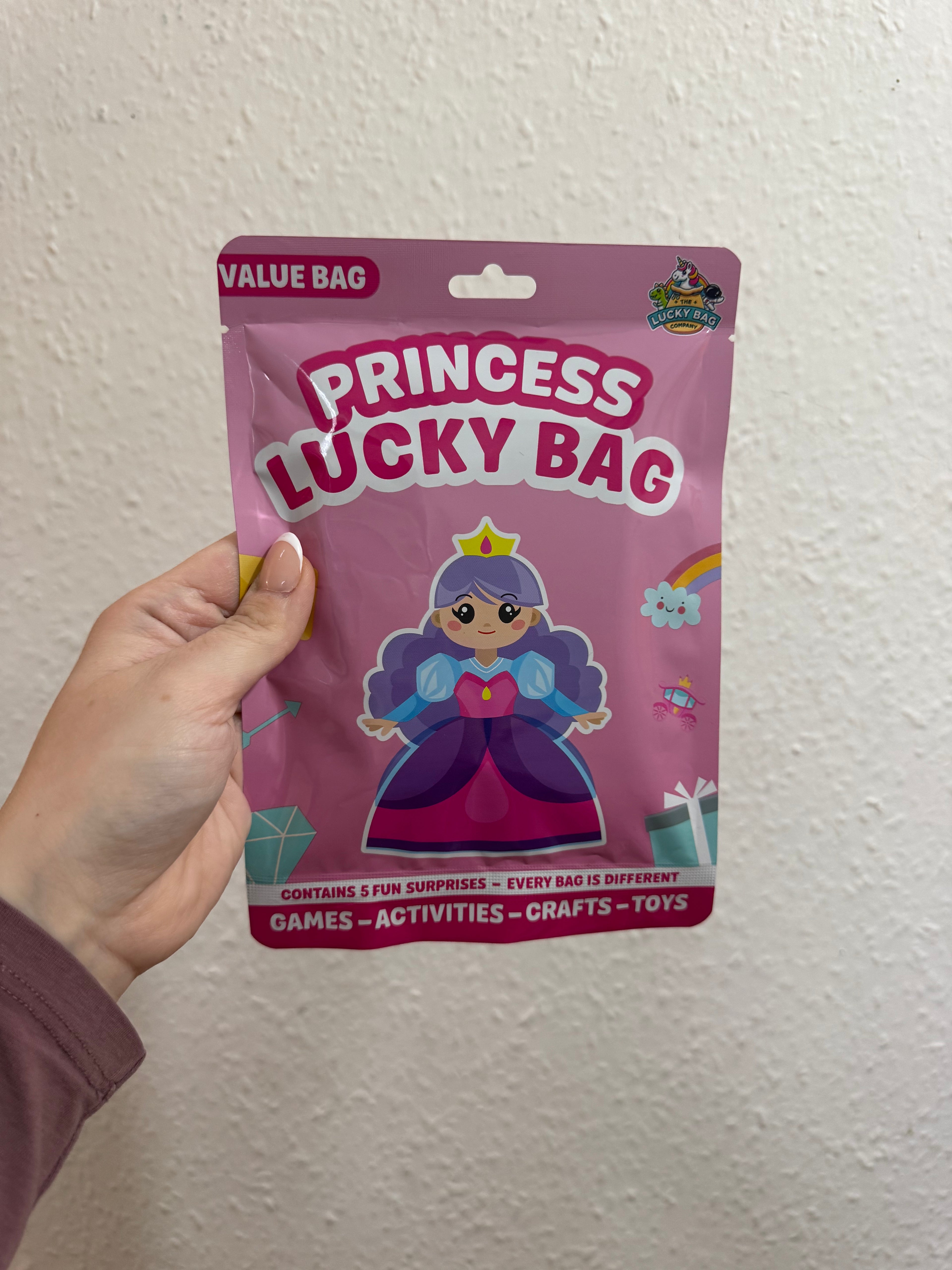 Small Lucky Bags- 6 Assorted Designs