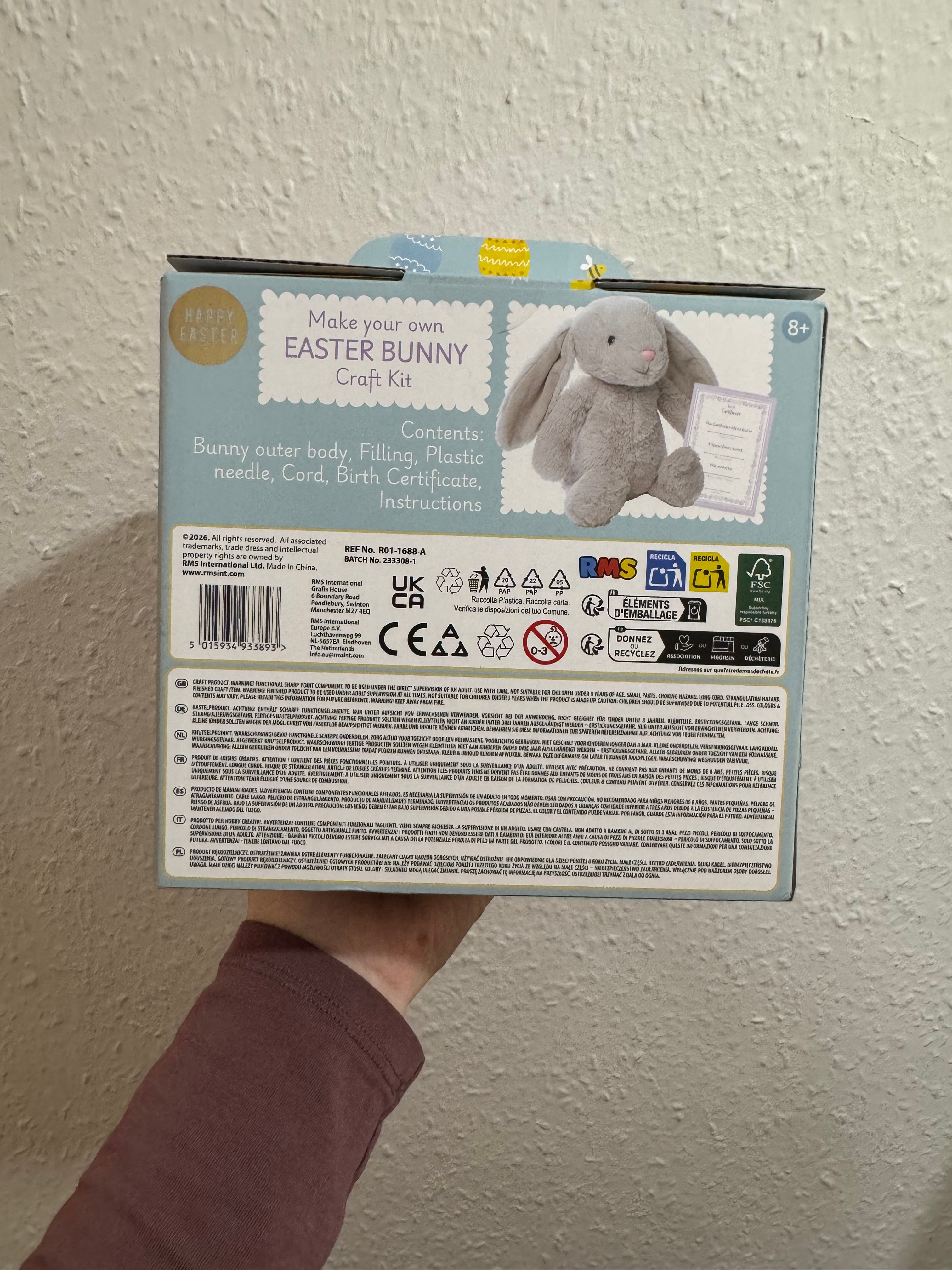 Make Your Own Easter Bunny Craft Kit