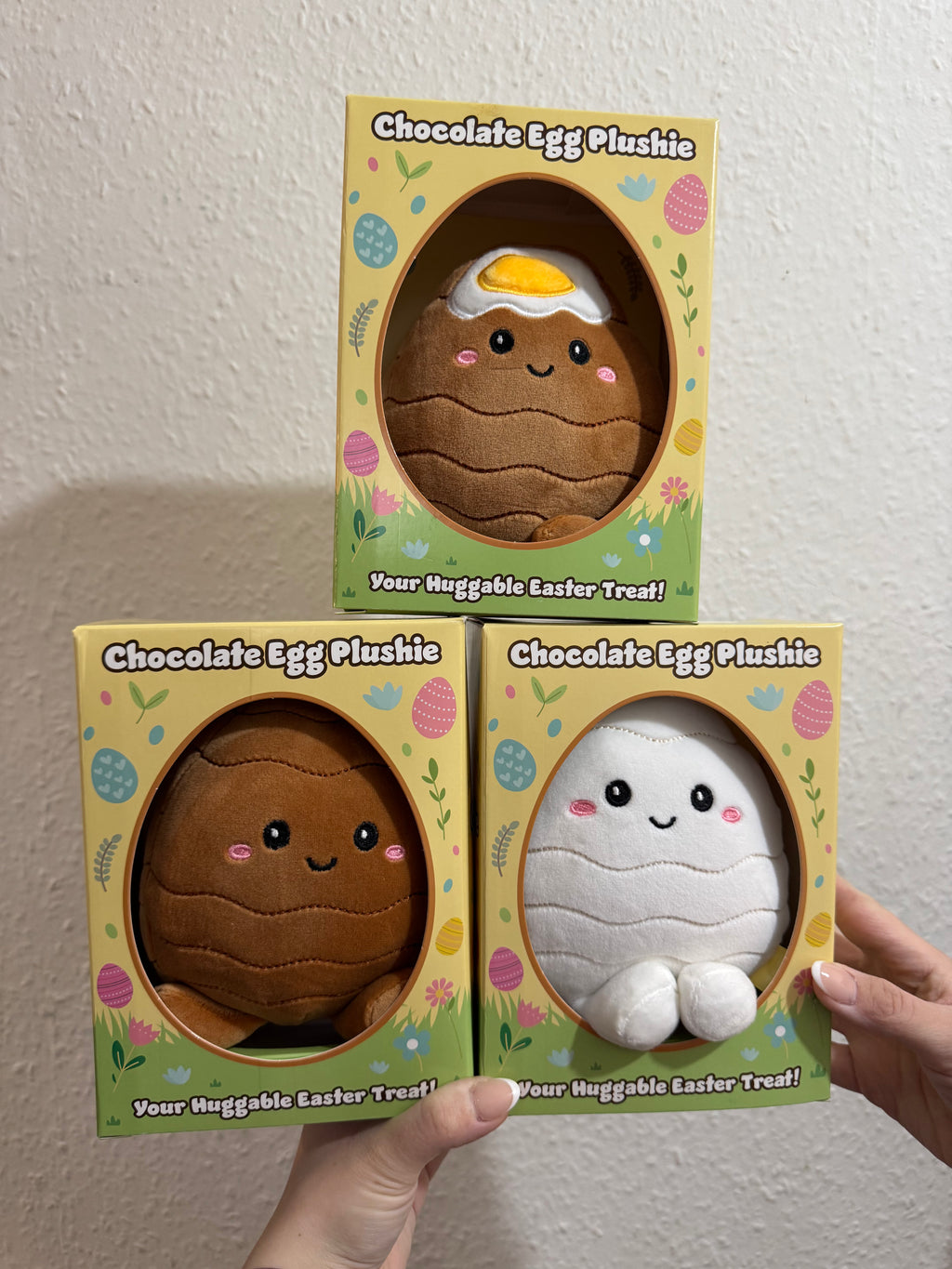 Softling Foodies Plushy Easter Eggs 3 Assorted
