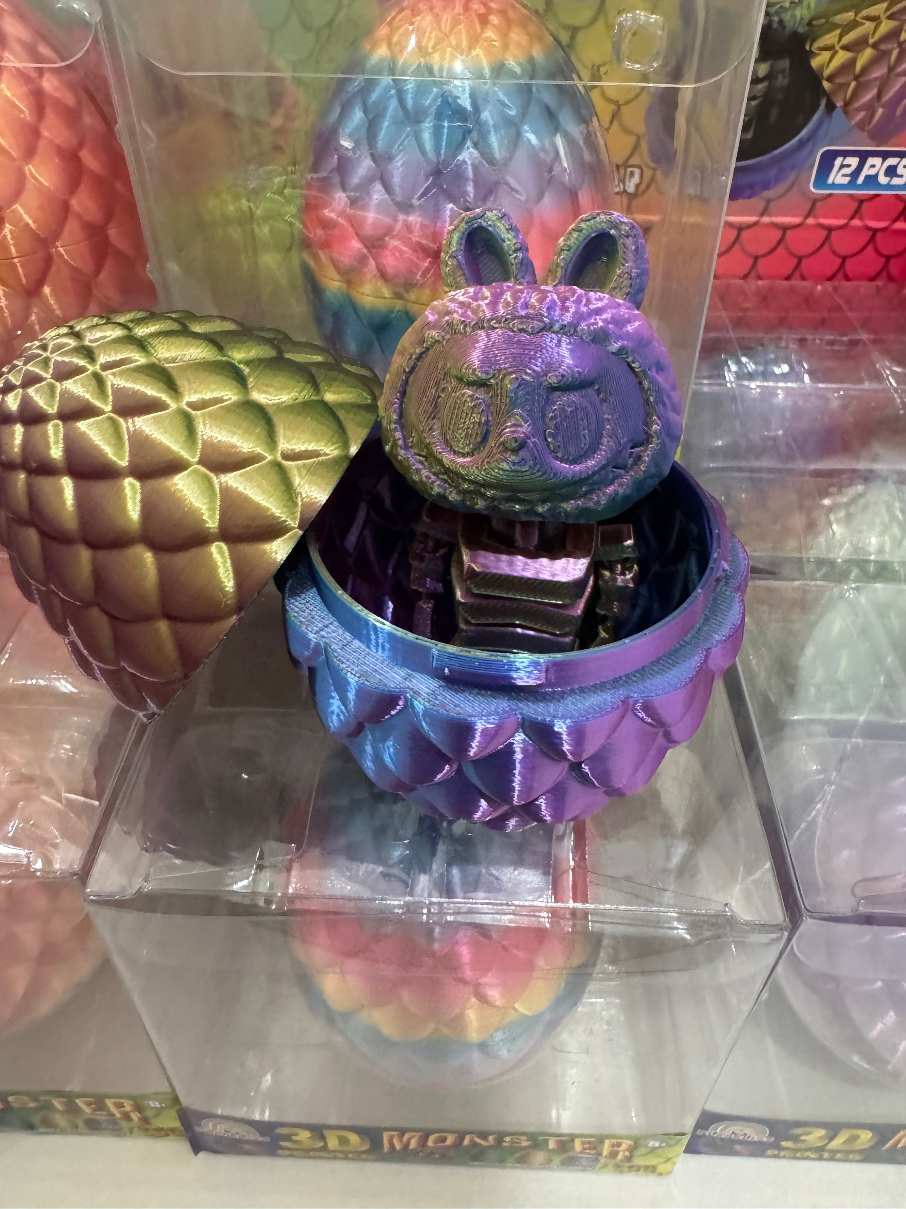 3D Printed Monster Egg
